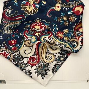 Wild rag! Beautiful paisley wild rag to wear around your neck.
